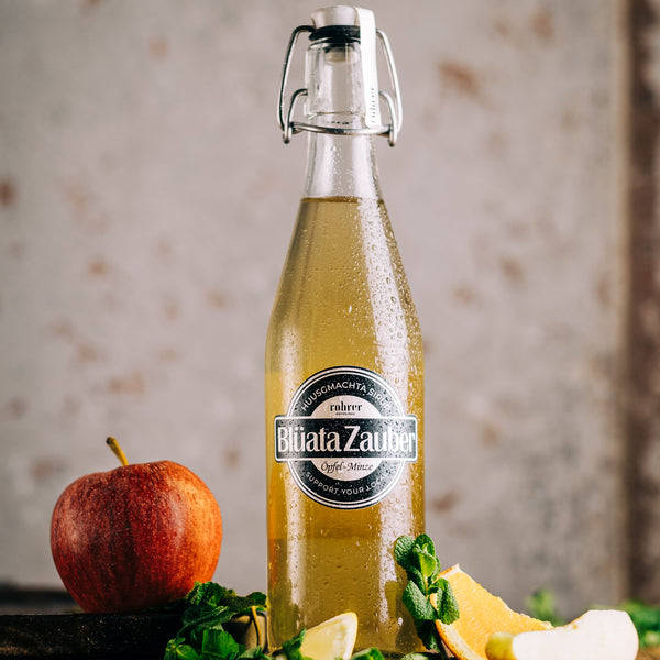 Blüatazauber Sirup, Öpfel-Minze