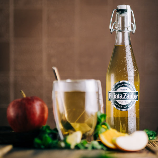 Blüatazauber Sirup, Öpfel-Minze